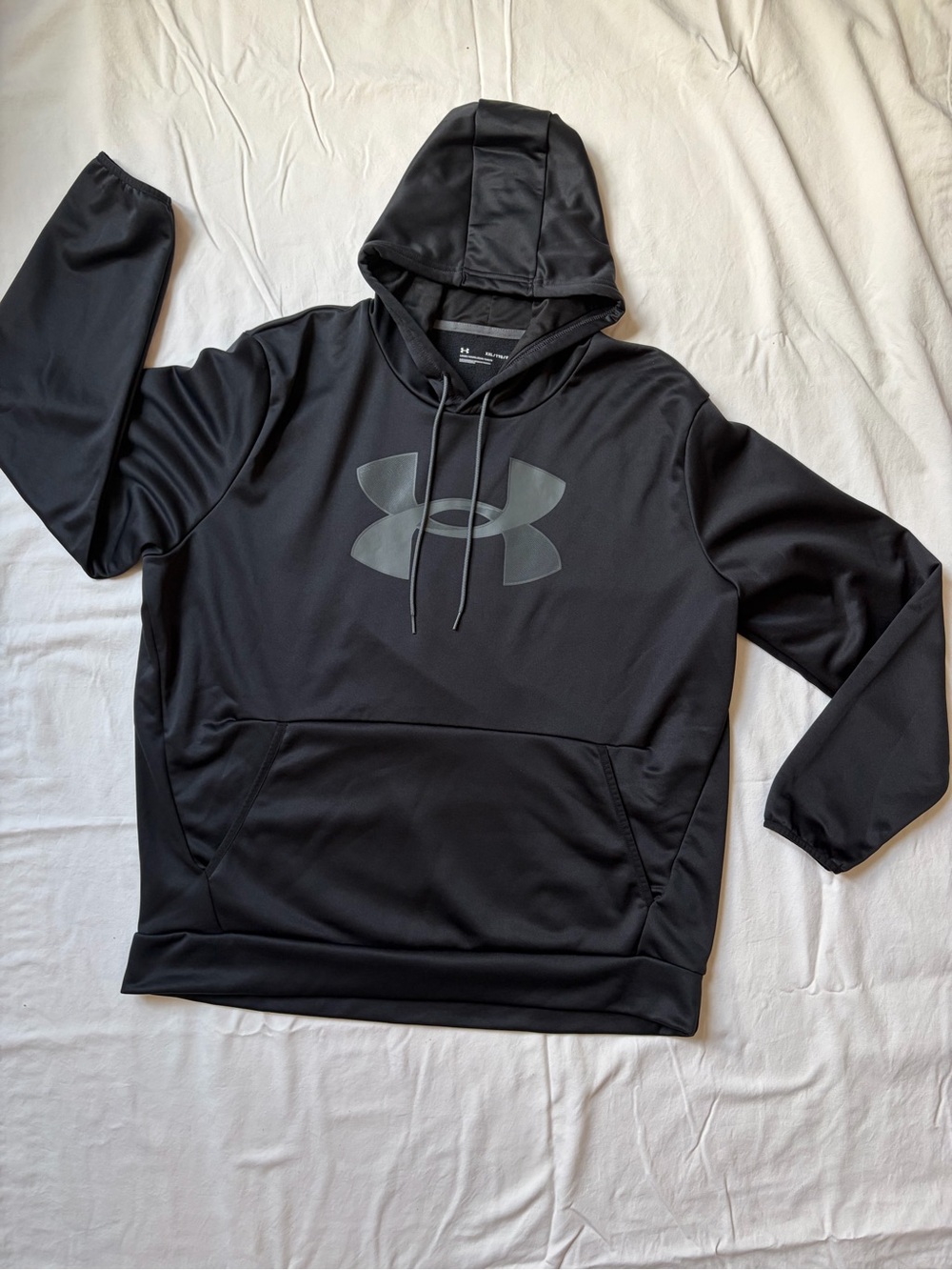 Under Armour Men’s Black Crewneck Hoodie with Logo
